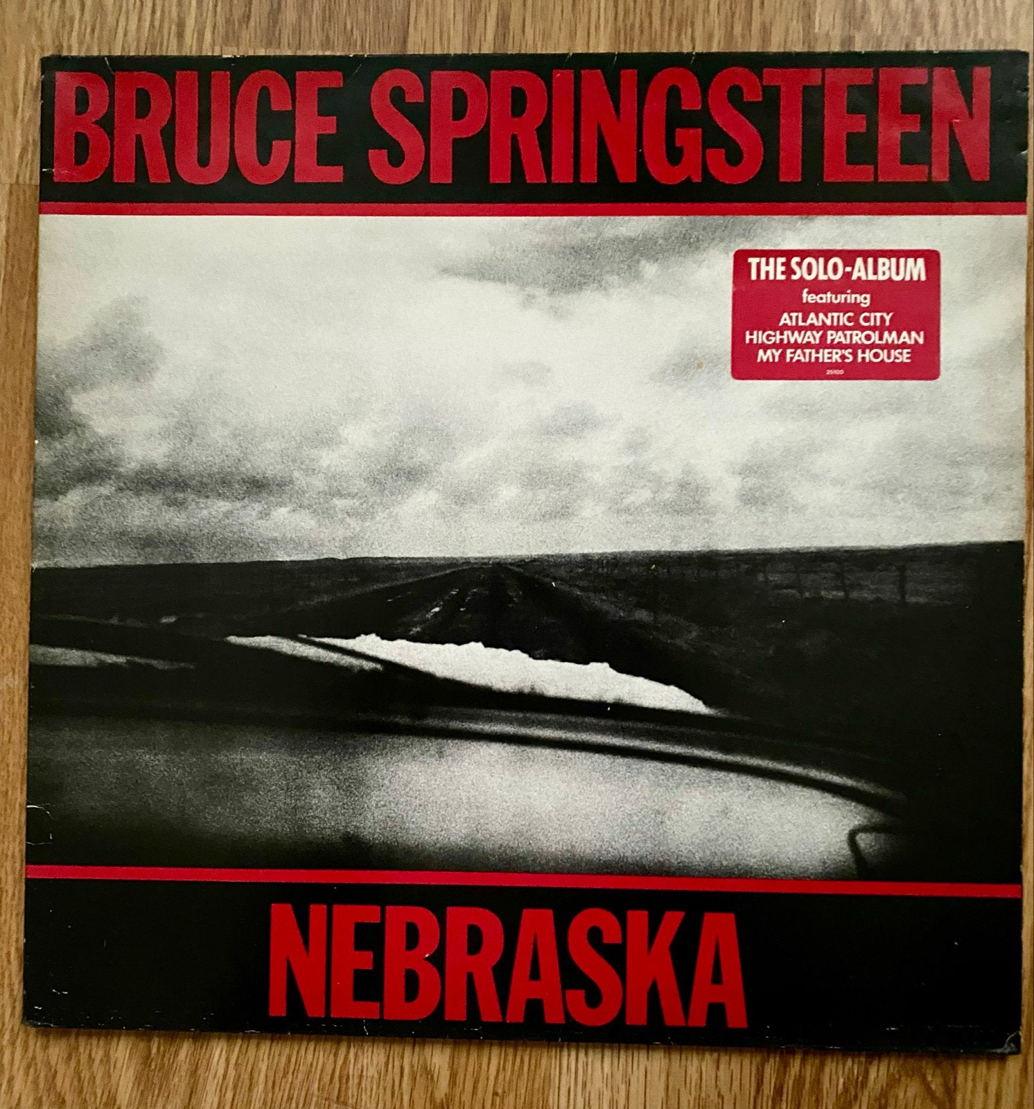 Bruce Springsteen - Nebraska LP (1982) izgs, LP, Originele persing, Ophalen of Verzenden, Zo goed als nieuw