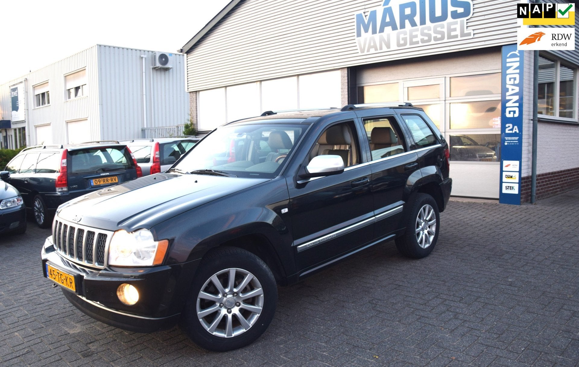 Jeep Grand Cherokee 3.0 V6 CRD Overland 218 pk, Auto's, Automaat, Dealer onderhouden, Gebruikt, Bedrijf