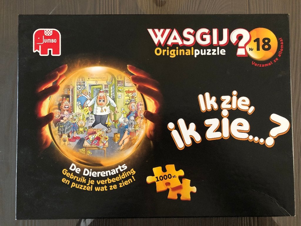 Wasgij Original 18 De Dierenarts, Verzenden, 500 t/m 1500 stukjes, Zo goed als nieuw, Legpuzzel