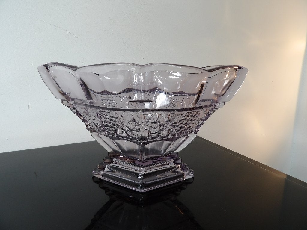 Art Deco Vaas Walther, Mauve, Antiek en Kunst, Ophalen of Verzenden