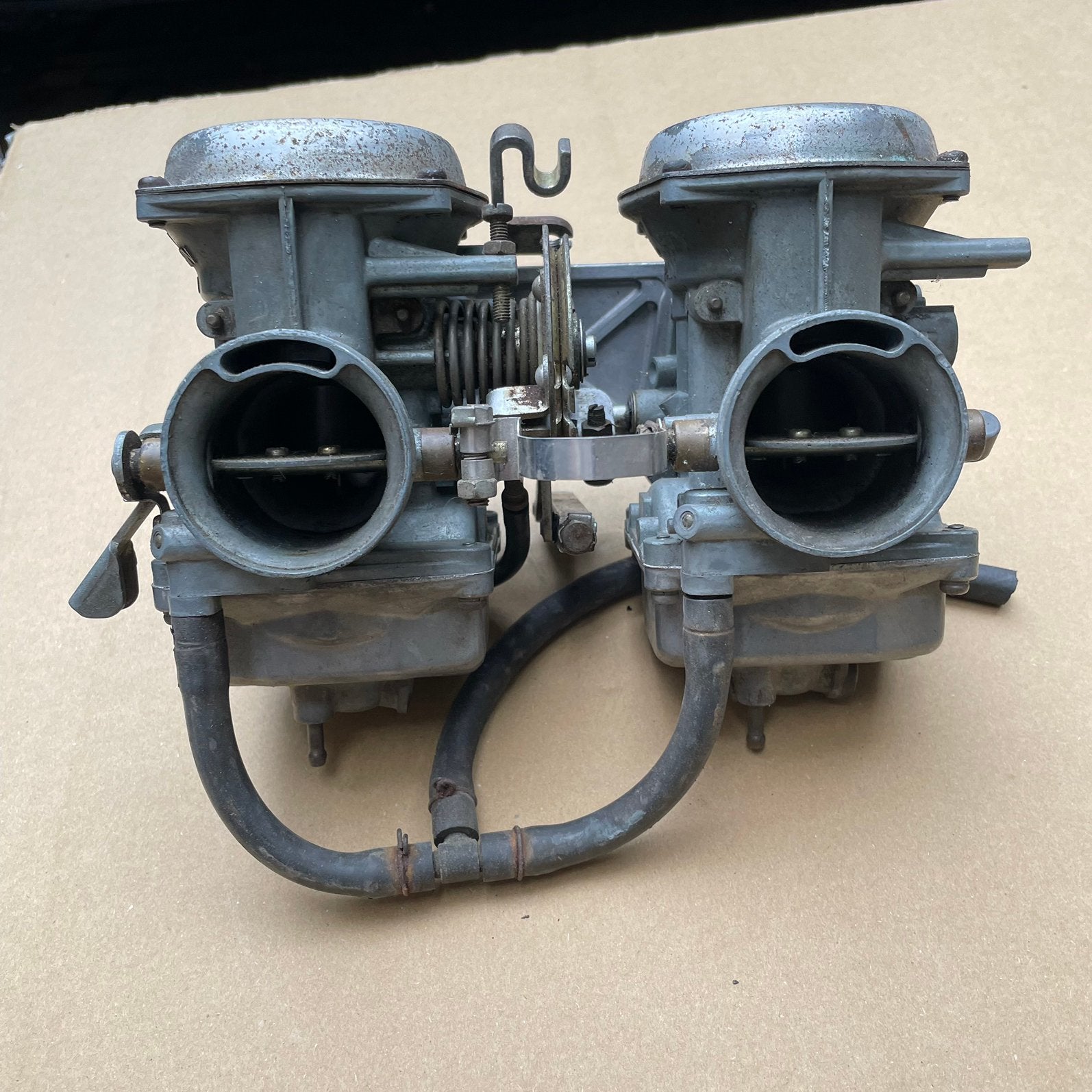 Honda CB 360 250 carburateur Keihin origineel tweecilinder, Ophalen of Verzenden, Gebruikt