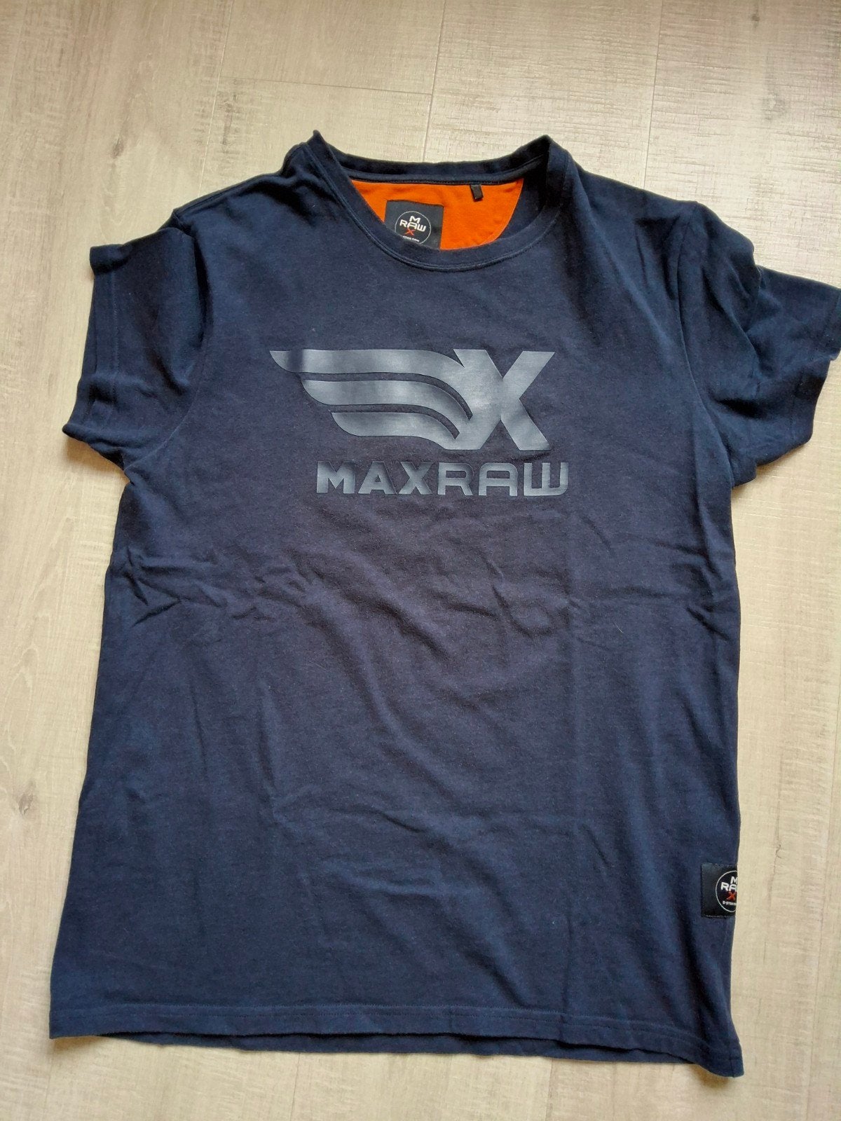 G-Star shirt Max, maat L, Kleding | Heren, T-shirts, Blauw, Ophalen of Verzenden, Zo goed als nieuw, G-Star Raw
