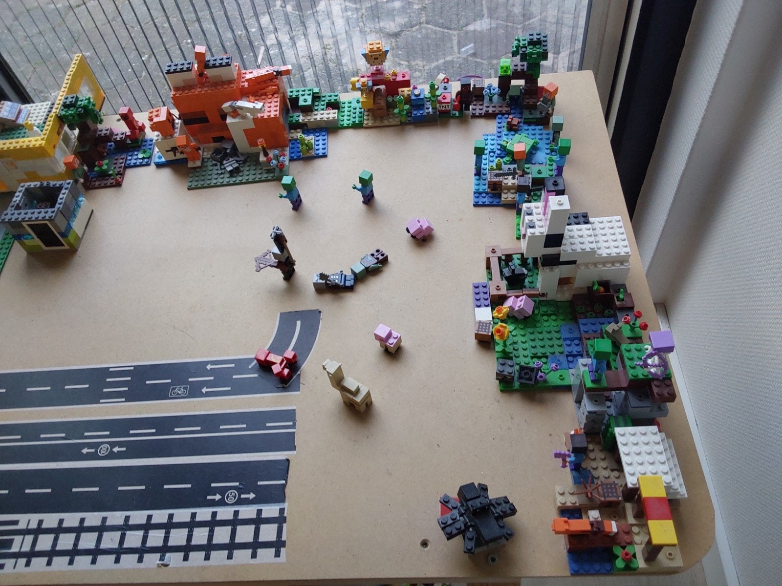 Lego Minecraft sets - Zo goed als nieuw., Minecraft, Lego, Ophalen of Verzenden, Zo goed als nieuw
