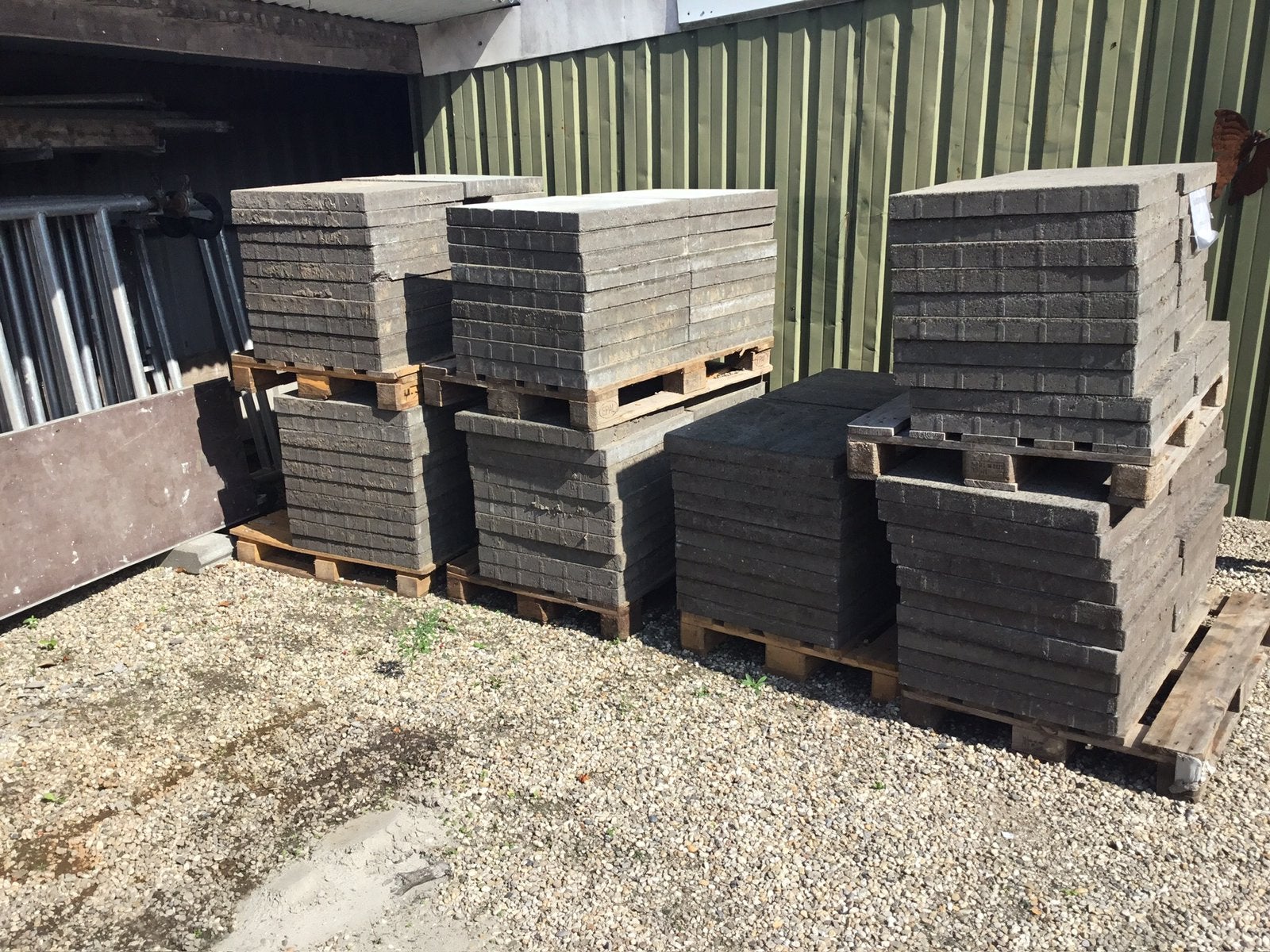 Betontegels 60 x 60 x6, Tuin en Terras, Tegels en Klinkers, Ophalen, Beton, Terrastegels