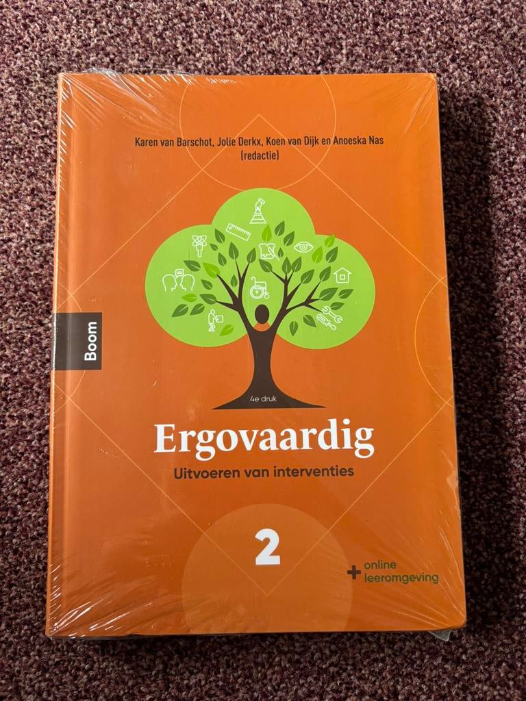 Ergovaardig deel 2 (4e druk) NIEUW ergotherapie, Ophalen of Verzenden, Beta, Nieuw, HBO