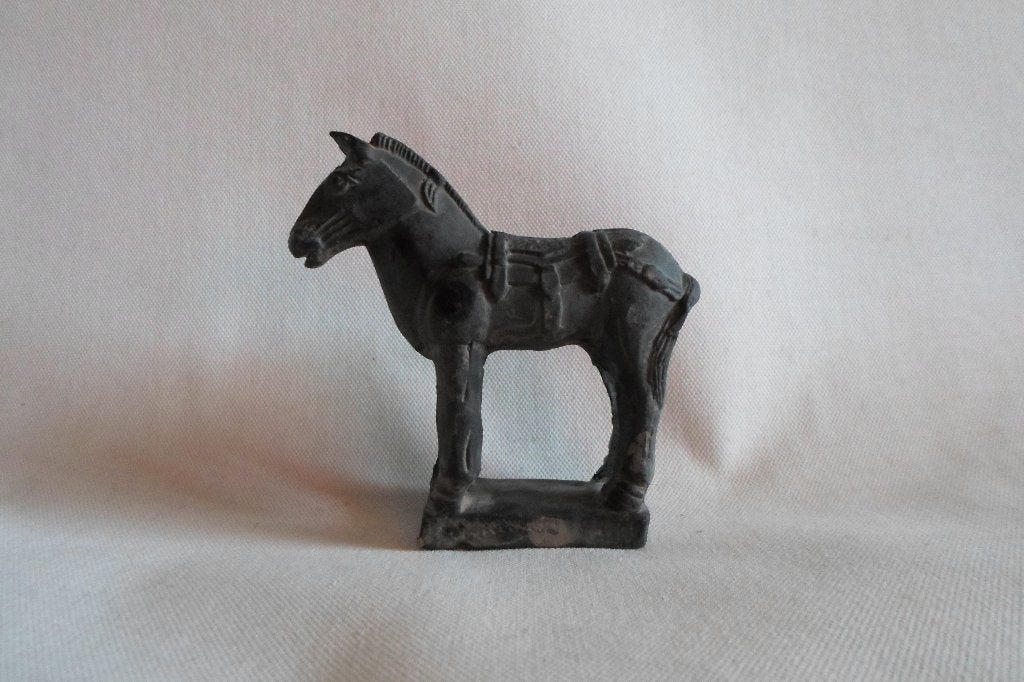 Terracotta Paard Chinees, Ophalen of Verzenden, Beeld, 10 cm