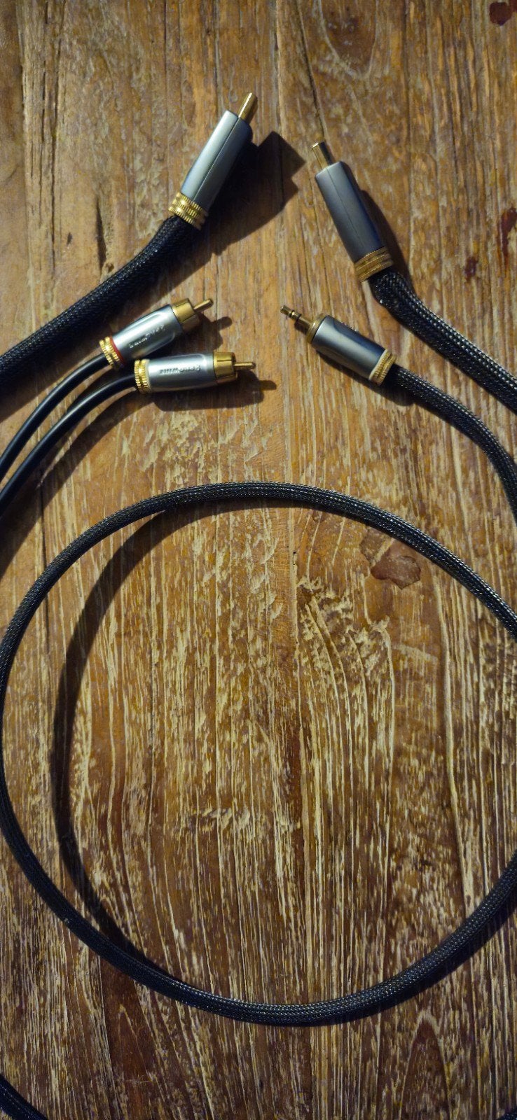 Diverse audiokabels en luidsprekerkabels, Audio, Tv en Foto, Audiokabels en Televisiekabels, Ophalen, Gebruikt, 10 meter of meer