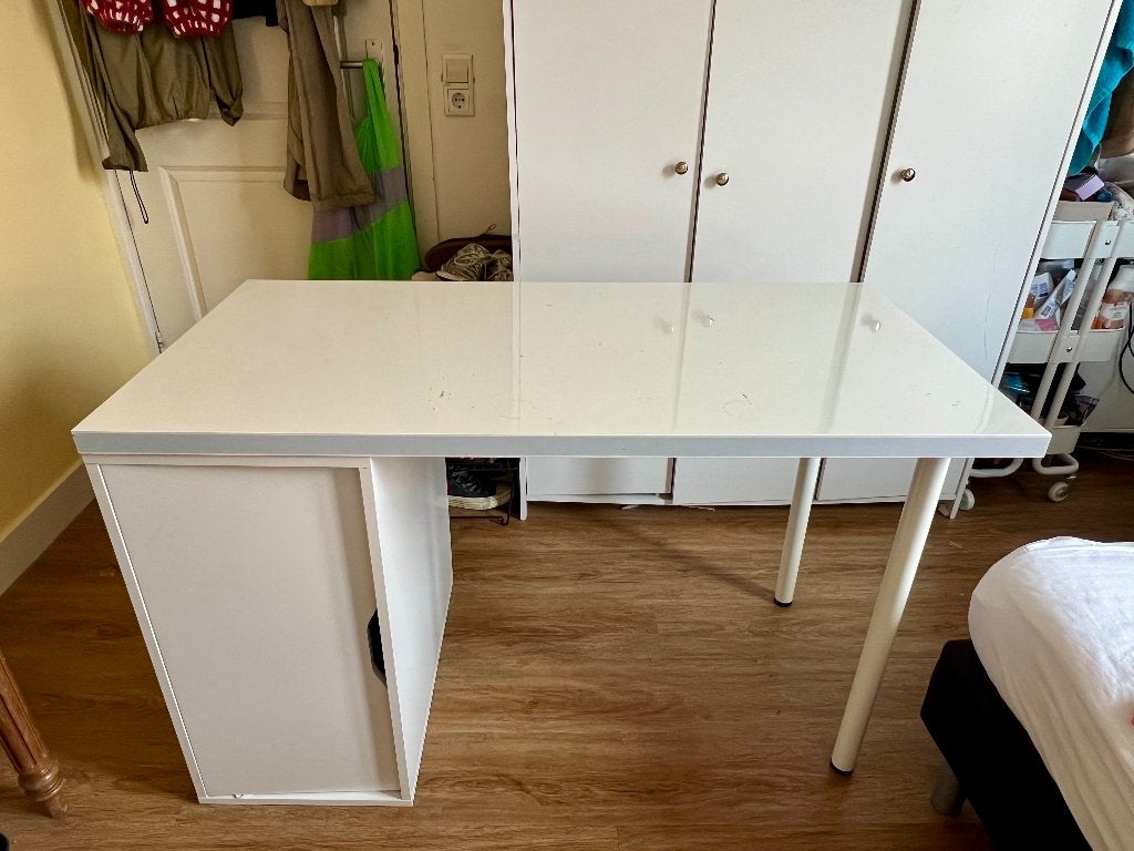 Wit bureau ikea, Huis en Inrichting, Ophalen, Opbergruimte, Gebruikt, 60 cm