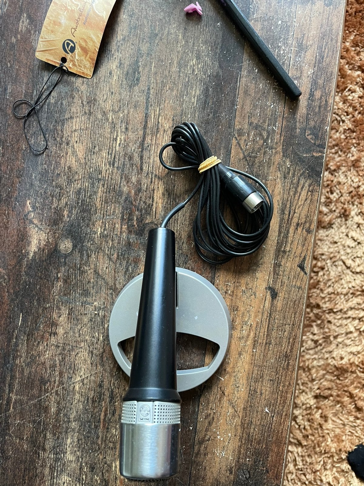 PHILIPS microfoon, Muziek en Instrumenten, Ophalen of Verzenden, Zo goed als nieuw