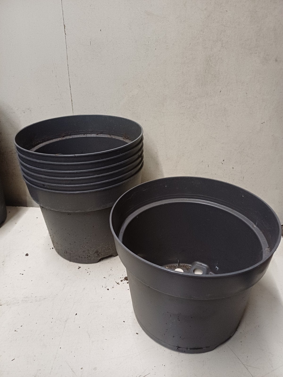 Kweekpotten plantenpotten bloempotten 7,5 liter, Tuin en Terras, Kunststof, Gebruikt, Rond, Ophalen of Verzenden