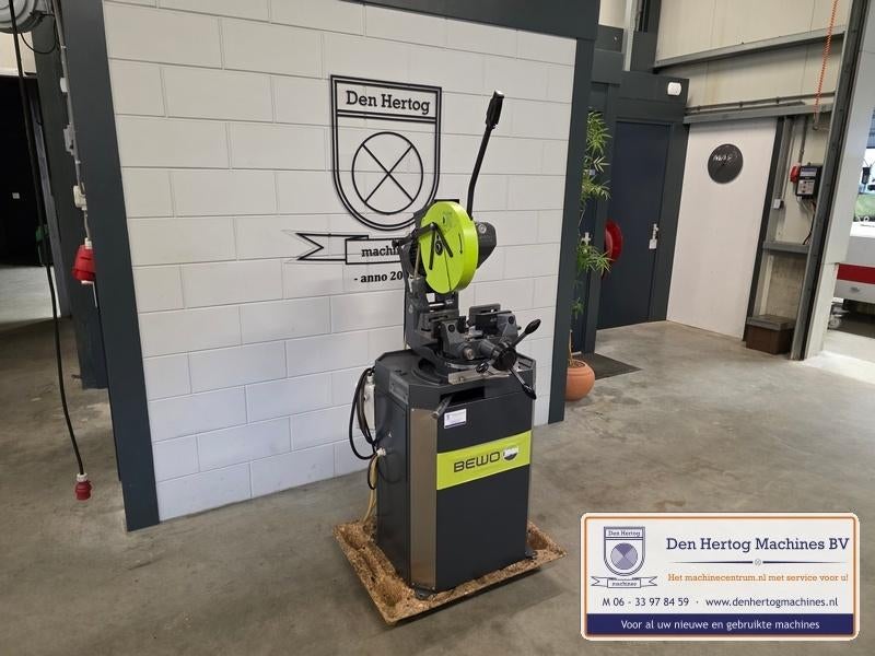 Bewo 315 LT met koeling 100x100mm cirkelzaag afkortzaag 400V, Doe-het-zelf en Verbouw, Ophalen, Gebruikt, 70 mm of meer, Bewo
