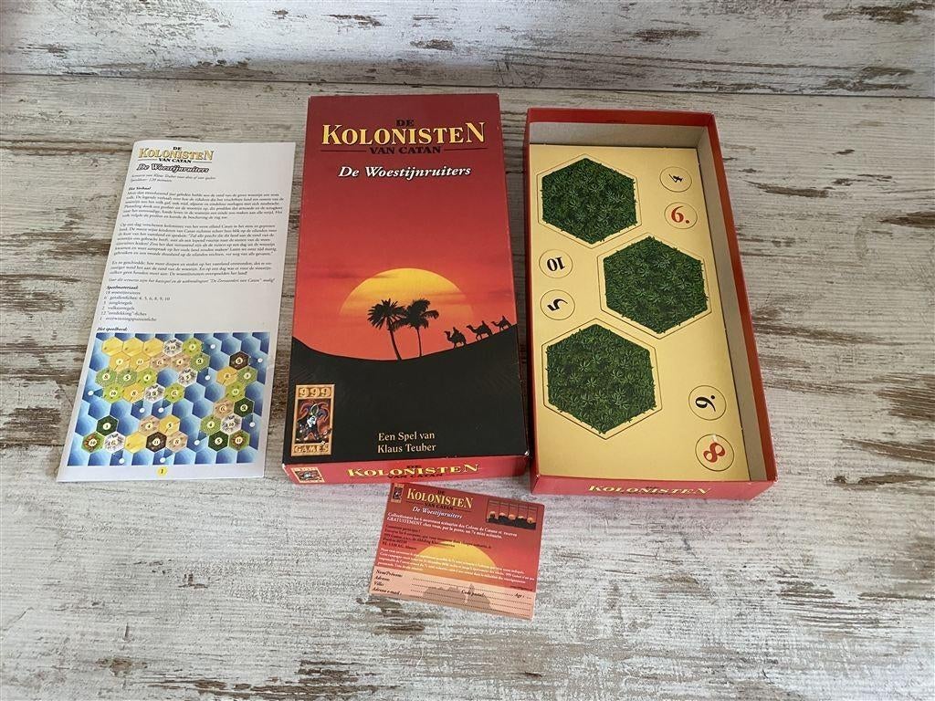 De koloinsten van Catan de woestijnruiters [s2029], Verzenden, Zo goed als nieuw
