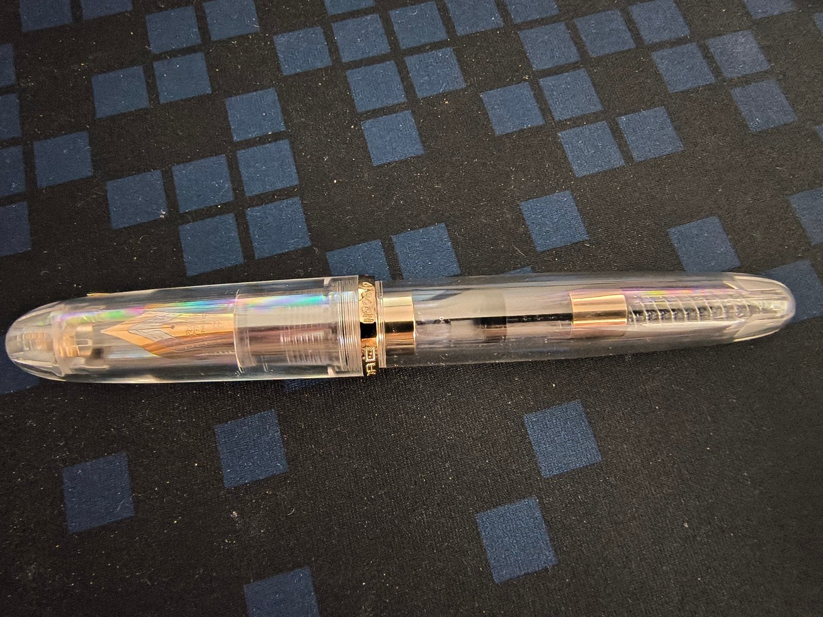 transparante vulpen jinhao no 9019 maat F, Diversen, Ophalen of Verzenden, Nieuw