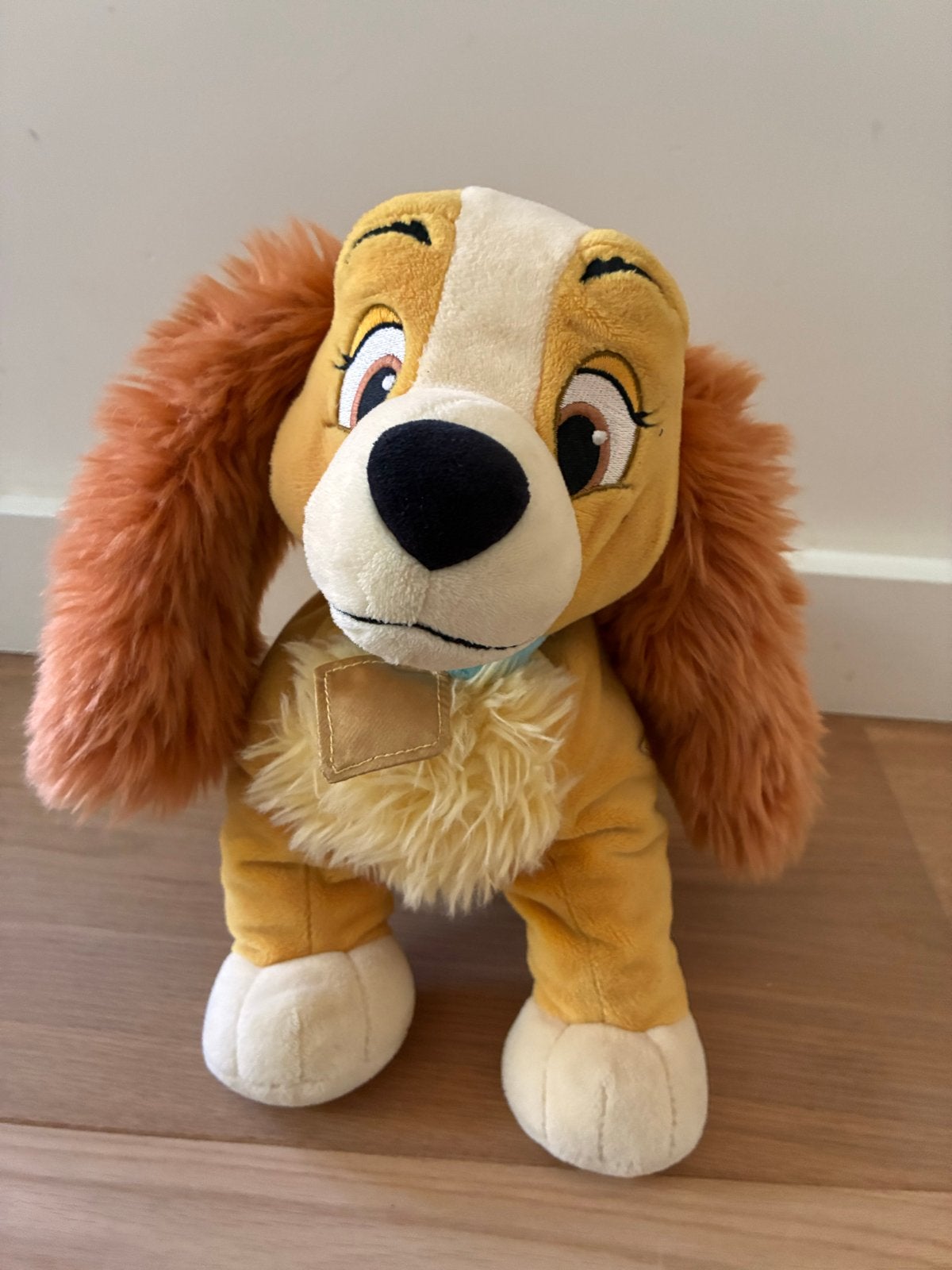 Disney Lady en de Vagebond Lady Knuffel, Disney, Zo goed als nieuw, Middelgroot (20 tot 80 cm), Bruin
