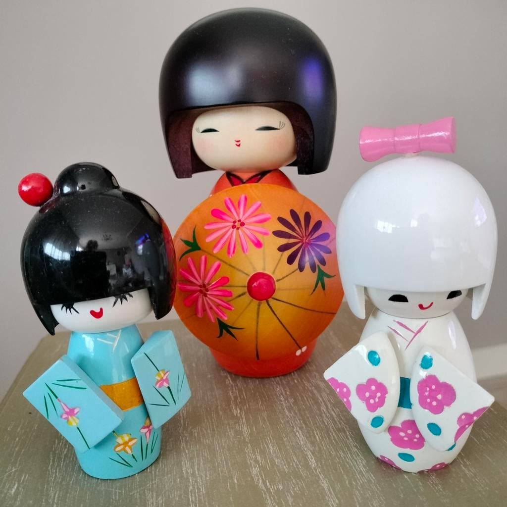 Japanse Kokeshi pop, Verzamelen, Beelden en Beeldjes, Ophalen