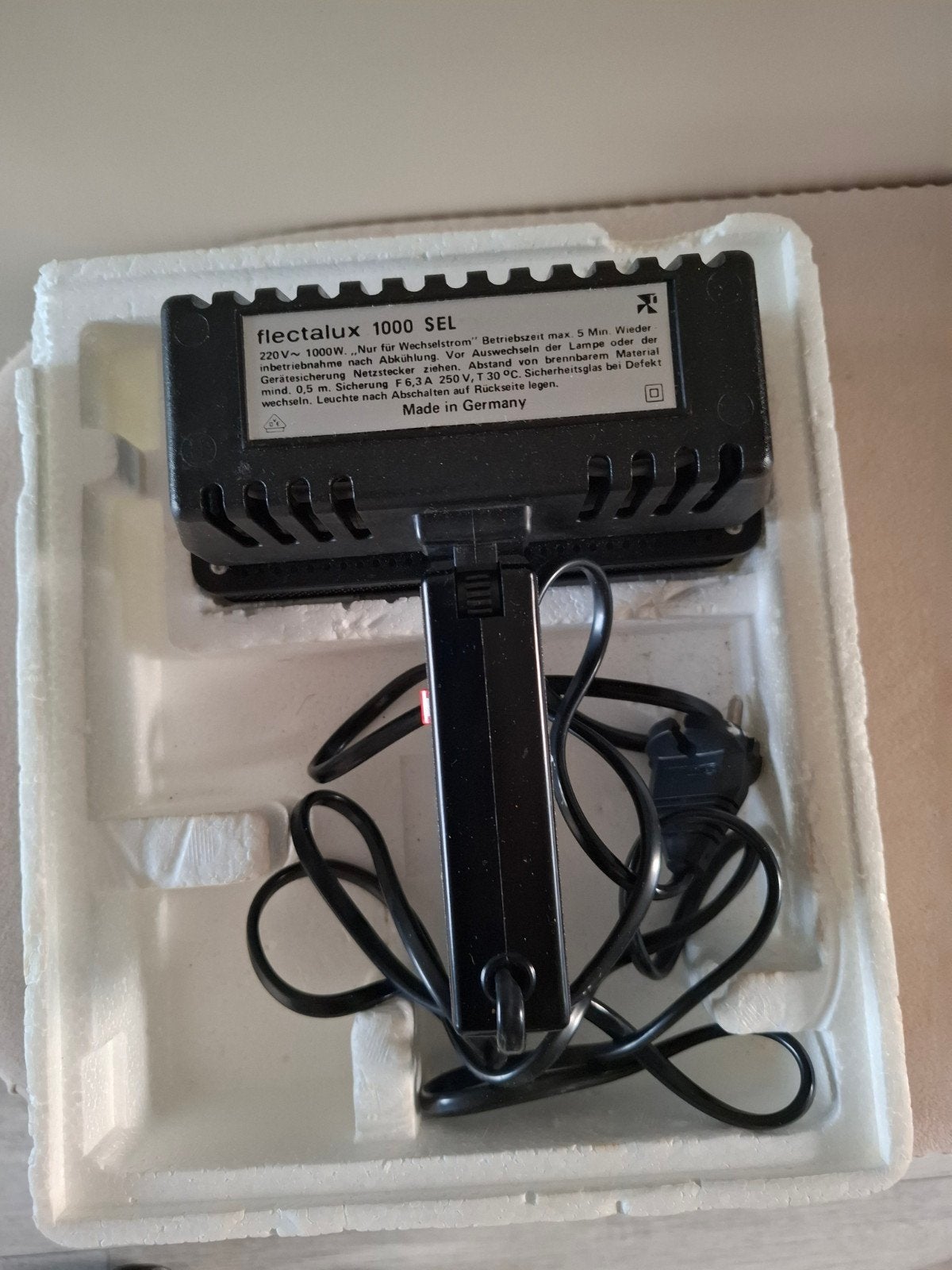 Flectalux 1000 SEI: Vintage Fotolamp Made in Germany, Ophalen of Verzenden, Gebruikt