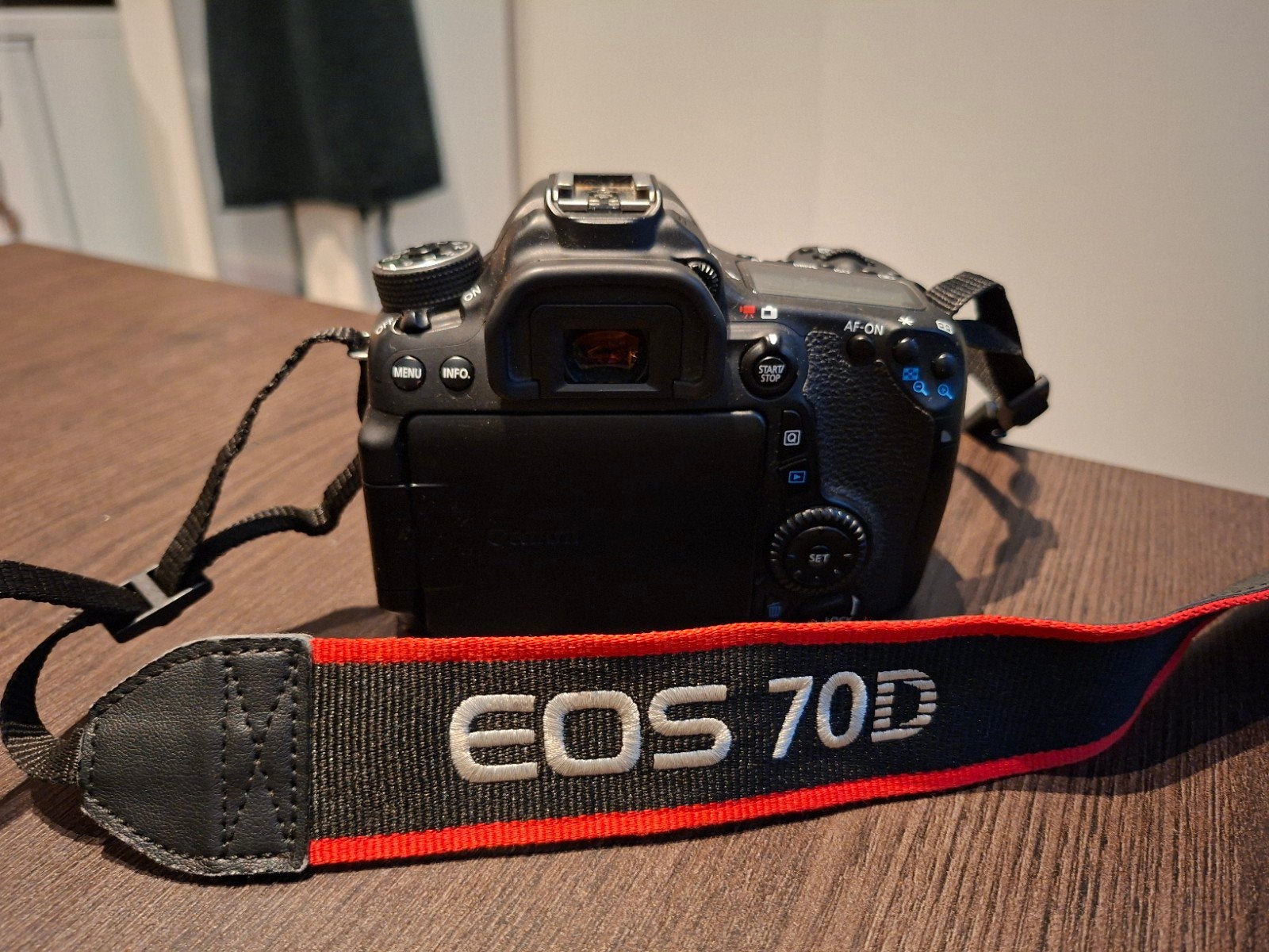 Canon EOS 70D Spiegelreflexcamera - Body, Audio, Tv en Foto, Gebruikt, Accu, Spiegelreflex, Canon