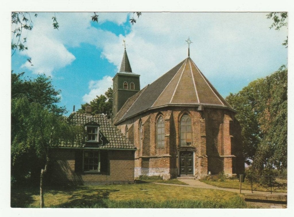 Lambertschaag (nabij Opperdoes en Abbekerk) - Kerk, Verzenden, 1960 tot 1980, Ongelopen, Noord-Holland
