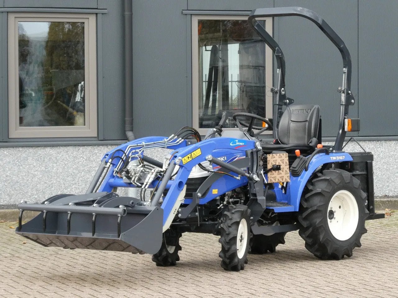 Iseki TM3187 4wd / 0123 Draaiuren / Voorlader + Contragewich, Overige merken, Gebruikt, Mathijs Merkelijn, Mathijs@minitrekkers.nl