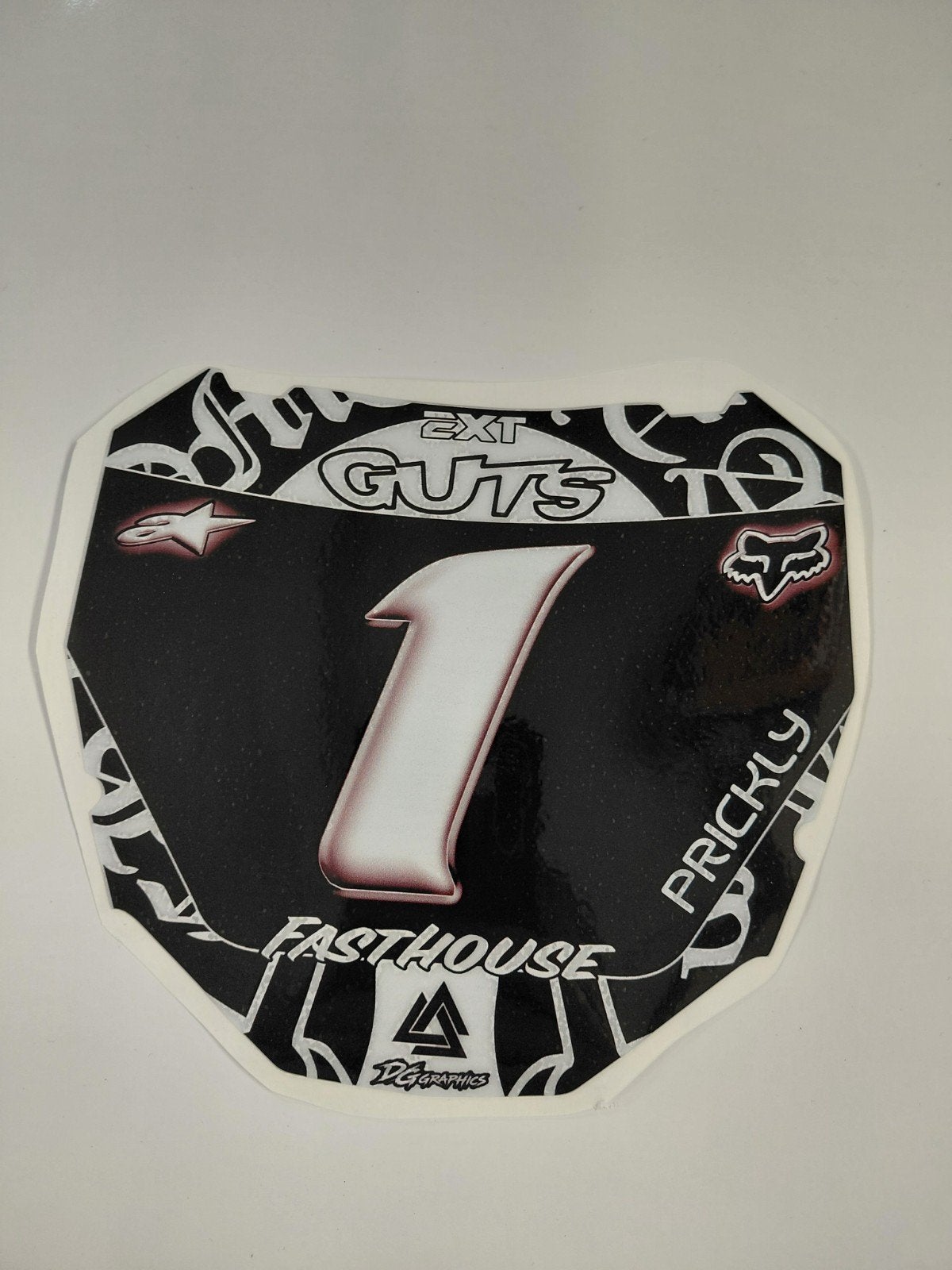 Fatbike odi plate sticker, Ophalen of Verzenden, Nieuw, Overige merken