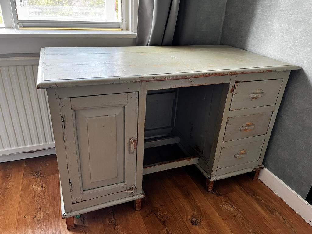 Oud bureau, brocant, Ophalen, Gebruikt