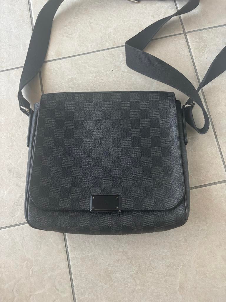 Louis Vuitton Messenger bag, Ophalen, Gebruikt, Zwart, Overige merken