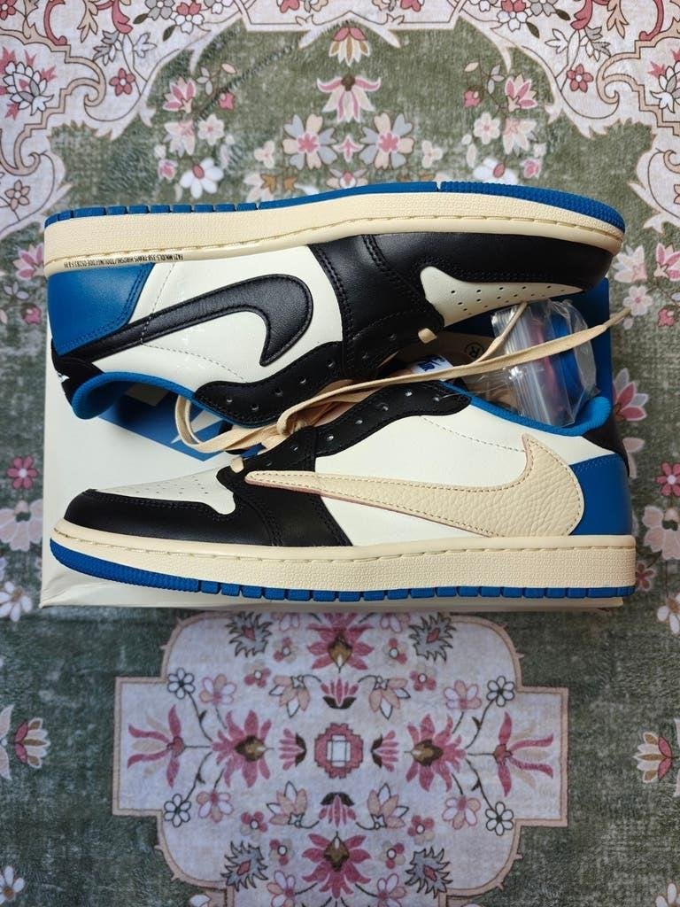 Nike x Travis Scott Fragment maat 44, Kleding | Heren, Schoenen, Wit, Nike, Nieuw, Ophalen of Verzenden