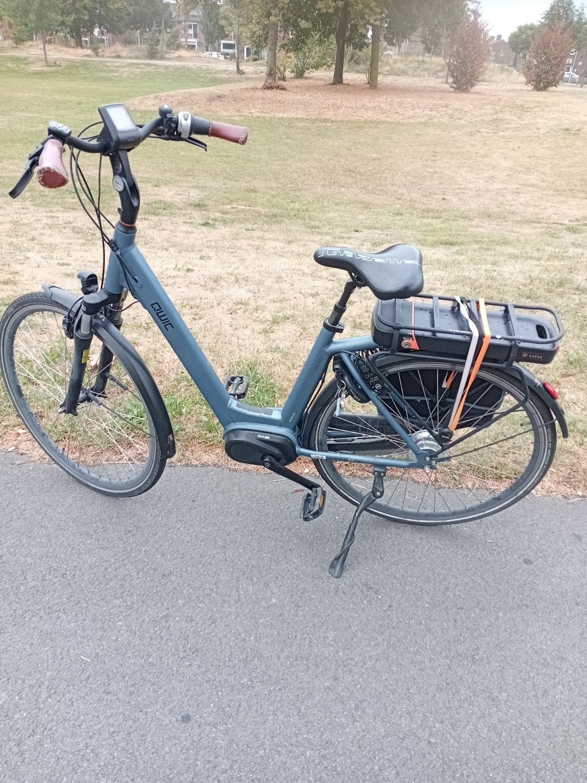 Qwic trend n7 bafang middenmotor, Ophalen of Verzenden, Zo goed als nieuw, 47 tot 51 cm, Minder dan 30 km per accu