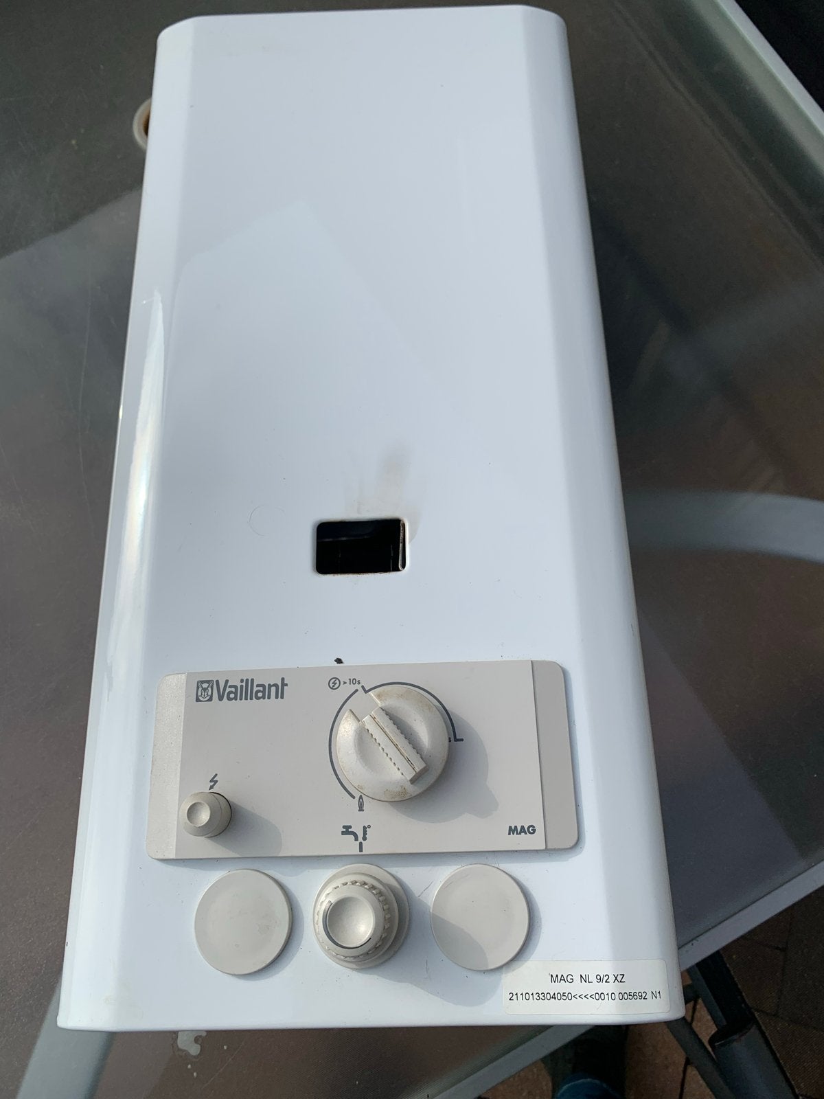 Vaillant Propaan Geiser - Ideaal voor Buiten/Camping, Ophalen, Gebruikt, Geiser, Minder dan 20 liter