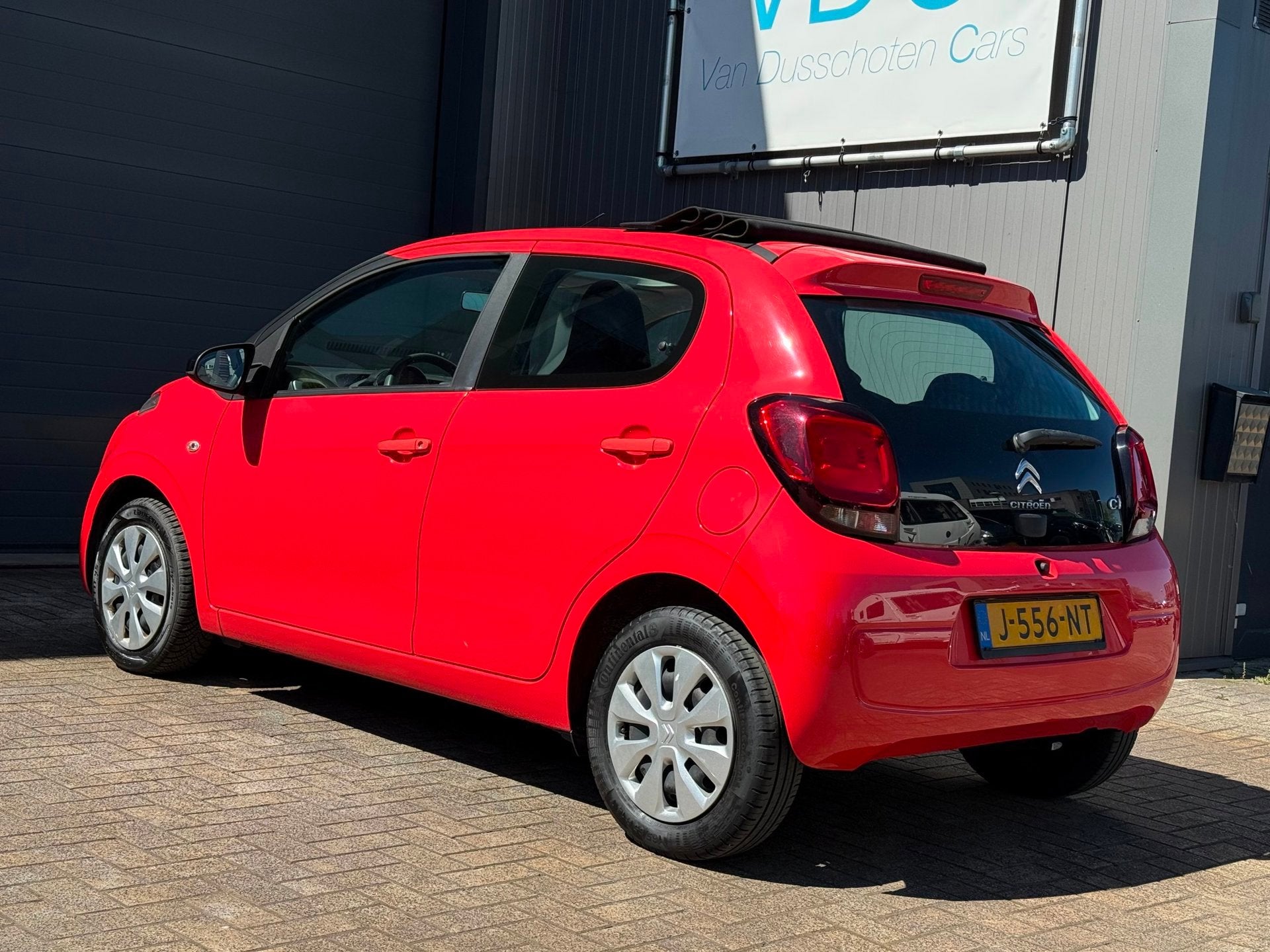 Citroen C1 1.0 e-VTi Airscape Feel | Schuifdak | 5-deurs, Auto's, Voorwielaandrijving, Euro 5, Stof, Gebruikt