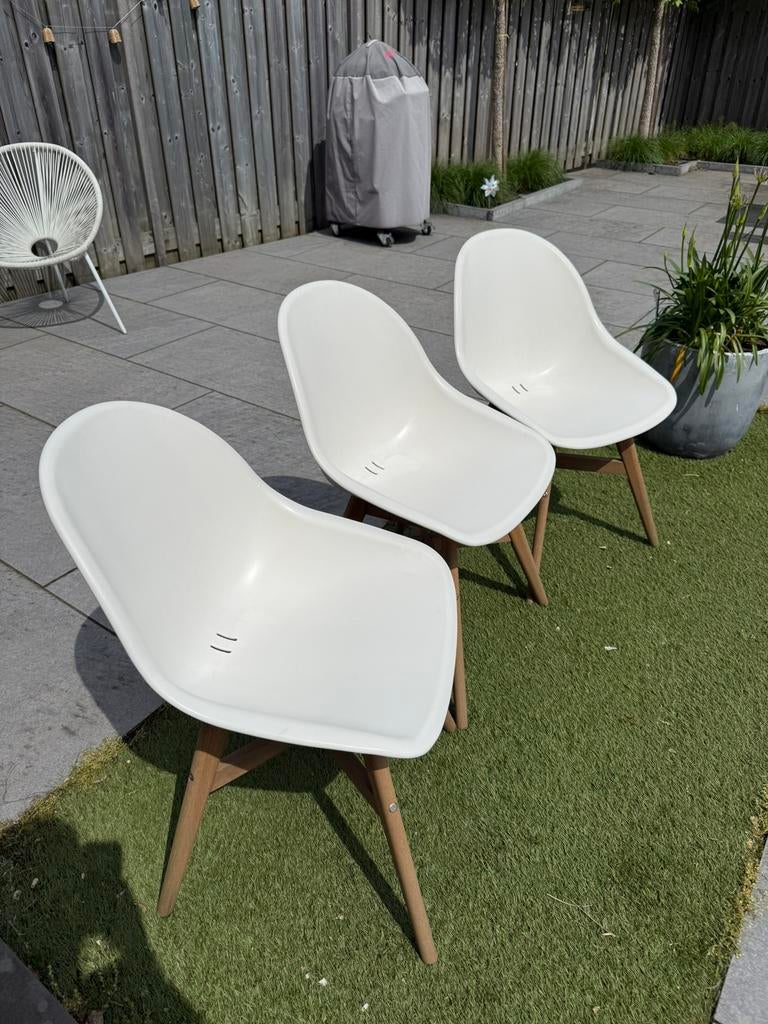 3 ikea fanbyn stoelen, Ophalen, Zo goed als nieuw
