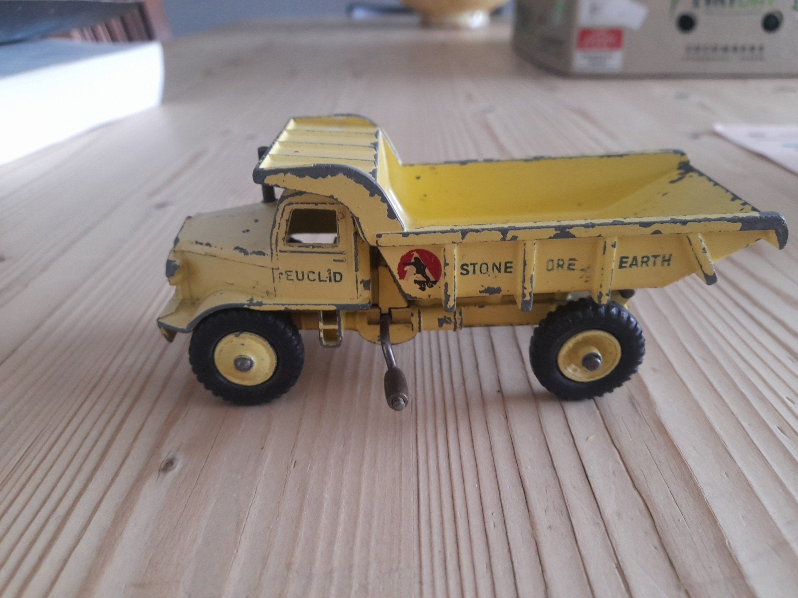 Dinky supertoys Euclid dump truck, Hobby en Vrije tijd, Ophalen of Verzenden, Gebruikt, Dinky Toys