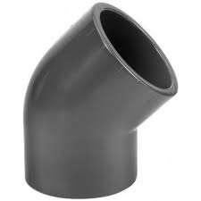 PVC Knie 45 graden 10 mm, PN 16, Dieren en Toebehoren, Ophalen of Verzenden, Nieuw, Filter
