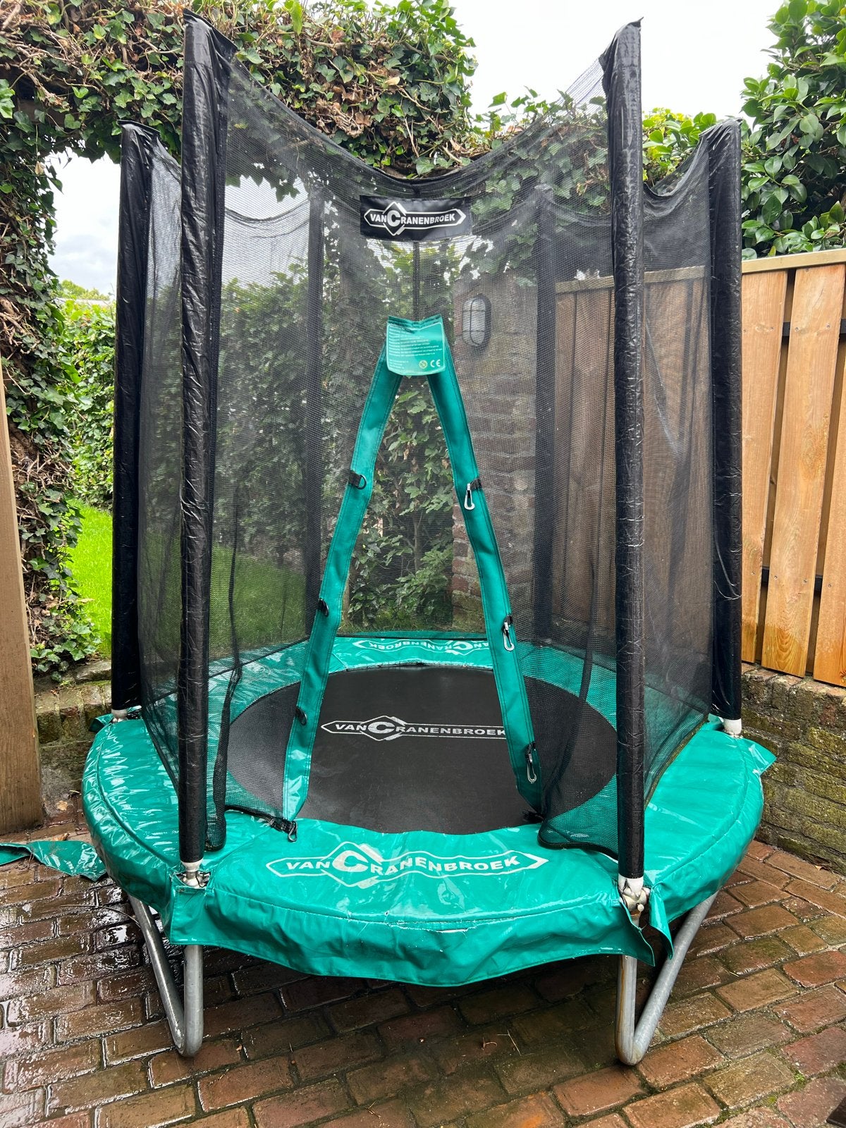 Van Cranenbroek Trampoline 115 cm met Veiligheidsnet, Ophalen, Gebruikt