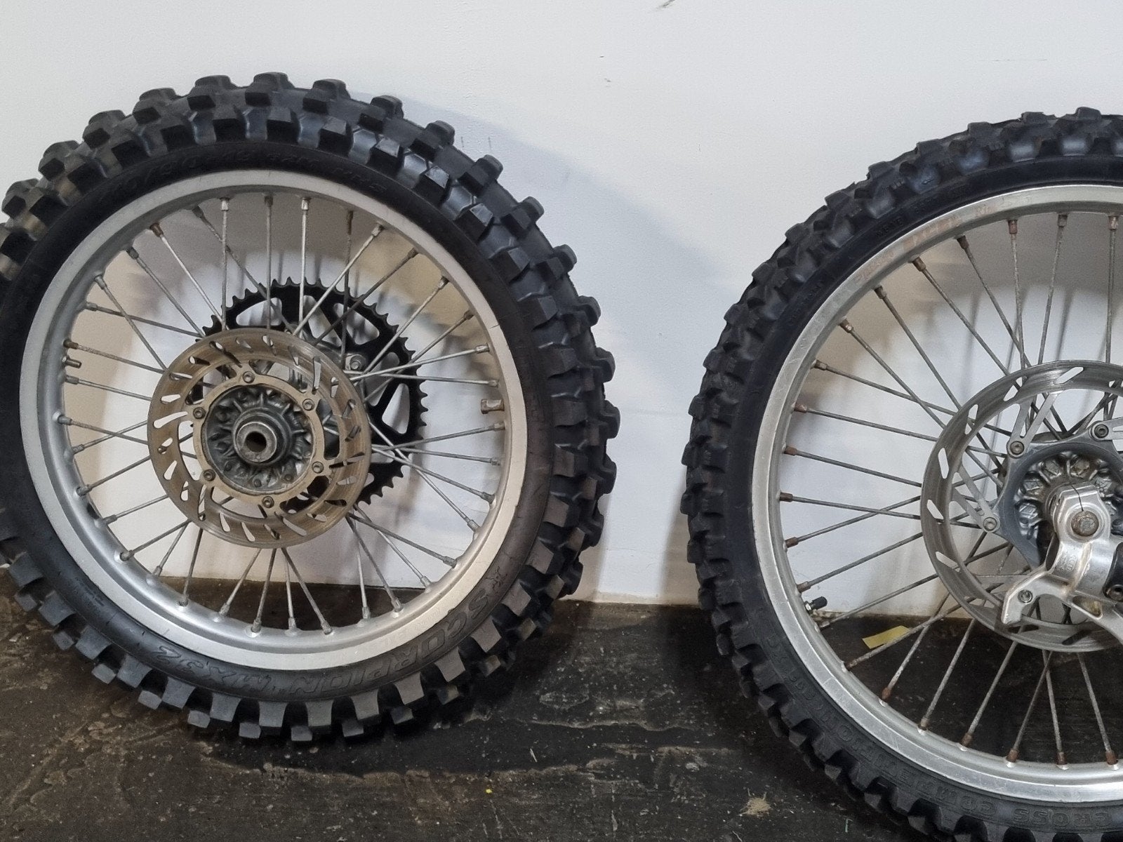 ktm sxf 250 wielenset, Motoren, Ophalen