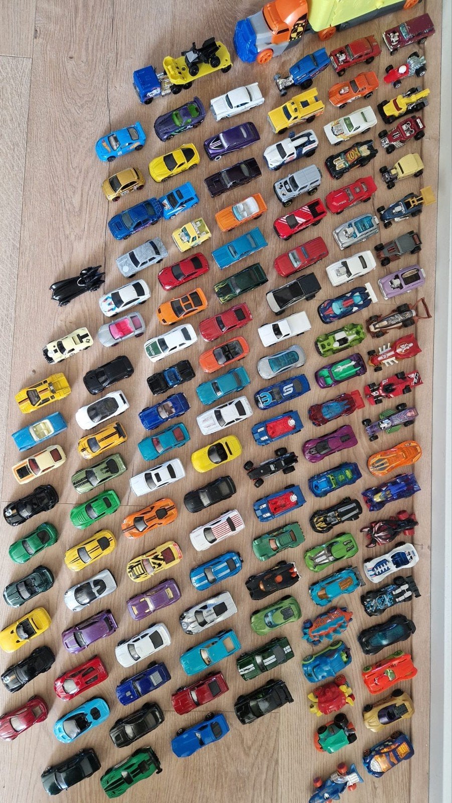 Grote partij Hot Wheels, Ophalen, Gebruikt