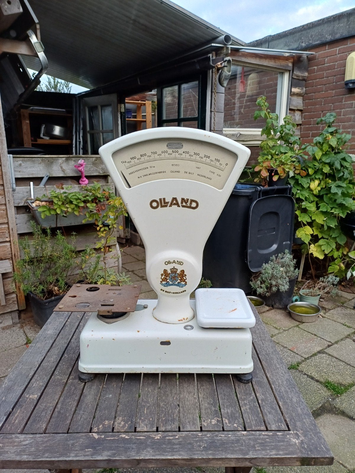 Vintage Oland Weegschaal - Type 630, 1961, Ophalen