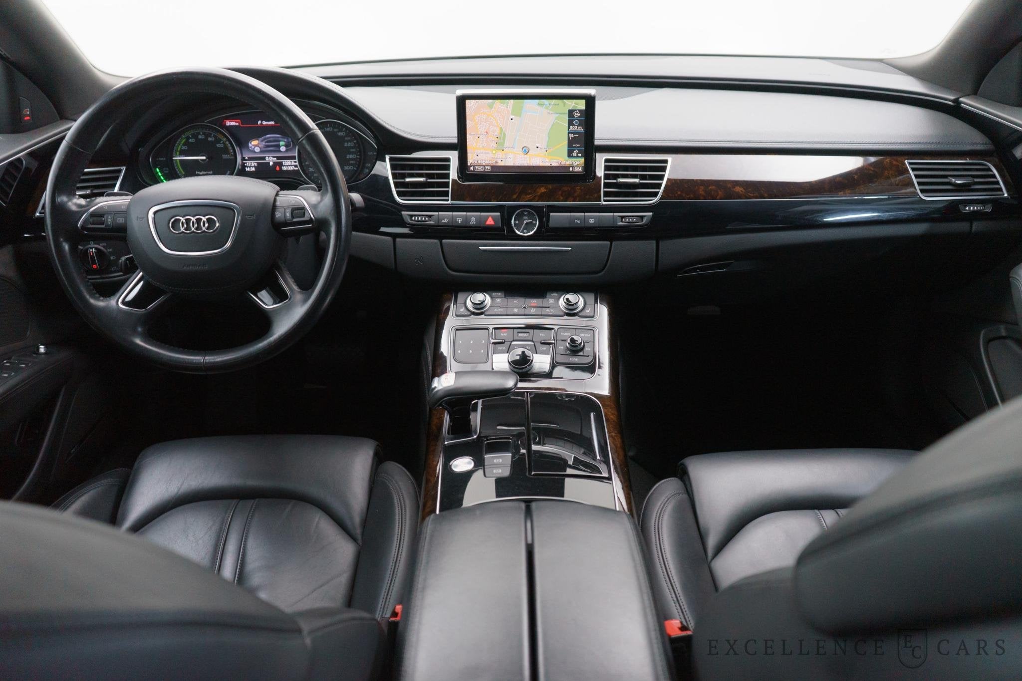 Audi A8 2.0 TFSI Hybrid Pro Line+, Auto's, Euro 5, Gebruikt, Zwart, 4 cilinders