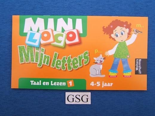 Mijn eerste letters nr. 25014-02, Kinderen en Baby's, Ophalen, Zo goed als nieuw