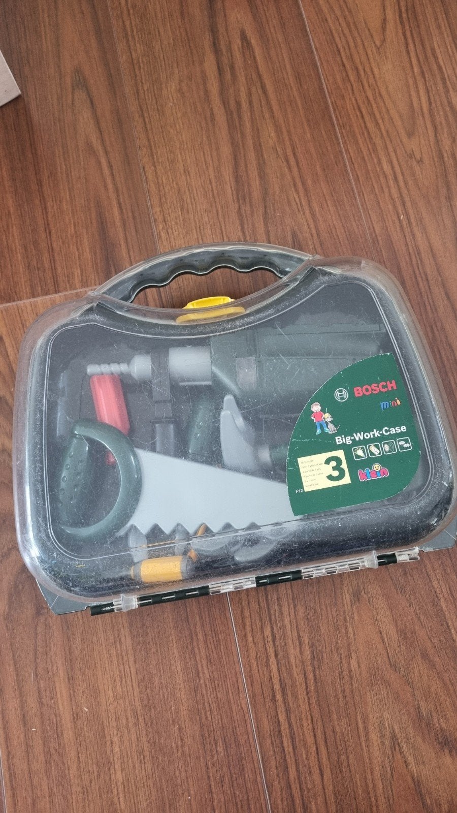 Bosch Mini Big-Work-Case Gereedschapskoffer voor Kinderen, Ophalen of Verzenden, Gebruikt, Jongen of Meisje