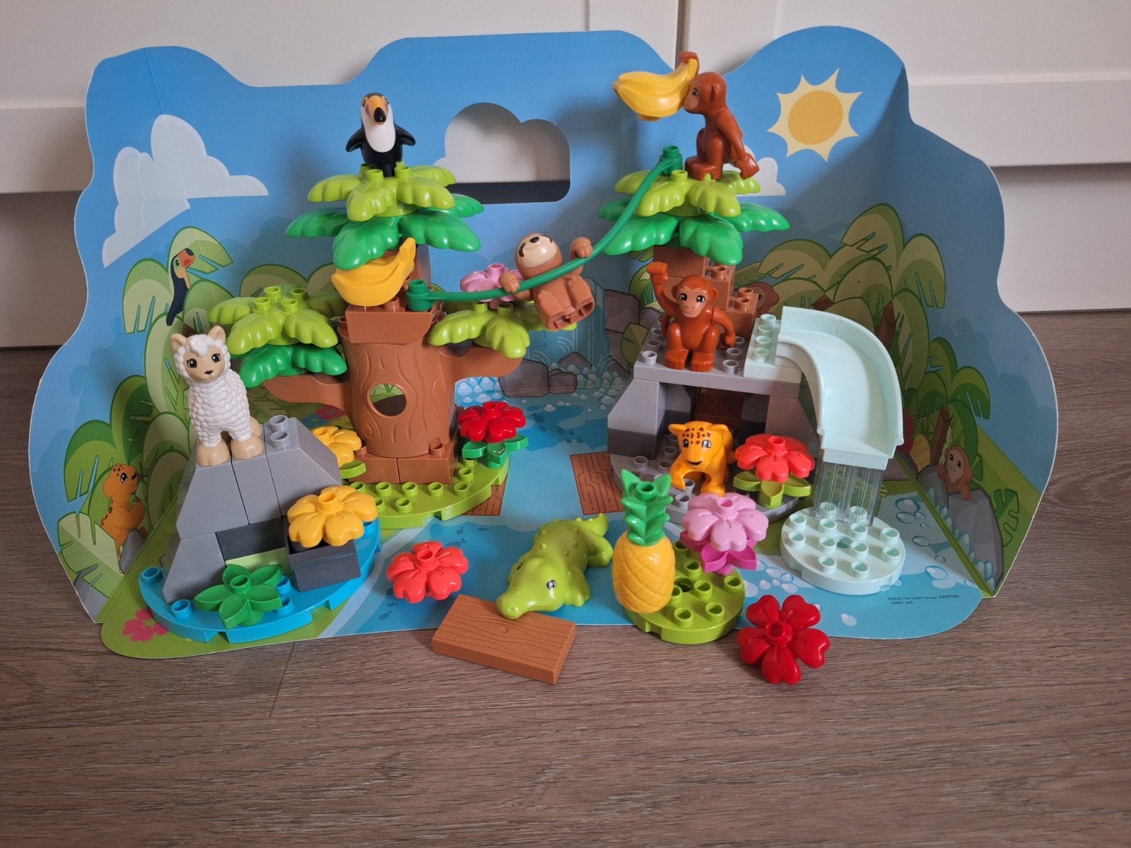 Duplo Wilde dieren van Zuid-Amerika (10973), Kinderen en Baby's, Ophalen of Verzenden, Gebruikt, Duplo