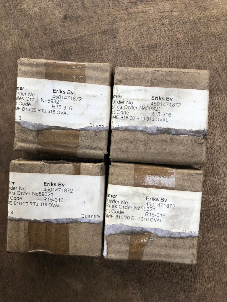 Eriks gasket pakking metalen ring, Ophalen of Verzenden, Nieuw