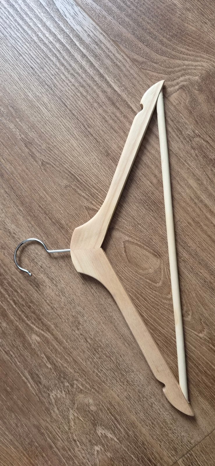 Houten kledinghangers - set van 40 stuks, Ophalen, Zo goed als nieuw, Hout, Kinderen en Volwassenen