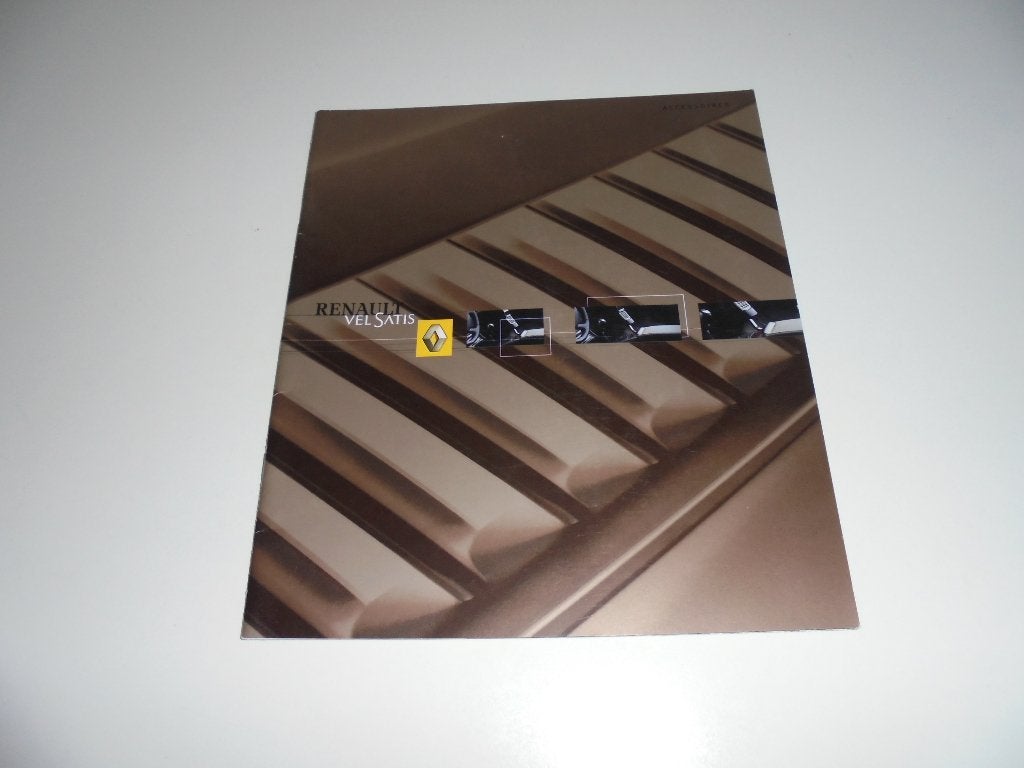brochure Renault Vel Satis accessoires 2002, Ophalen of Verzenden, Zo goed als nieuw, Renault