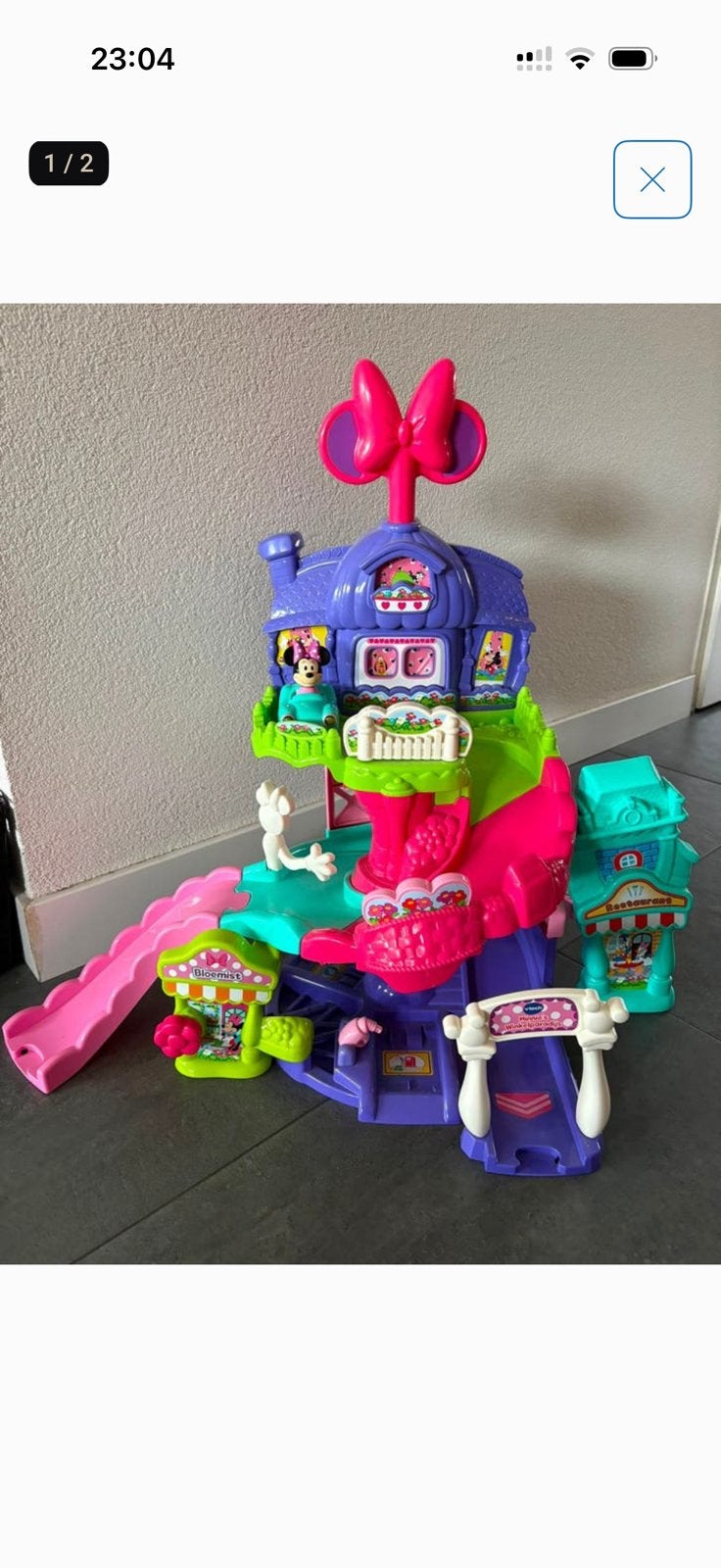 Minnie mouse, Ophalen, Zo goed als nieuw