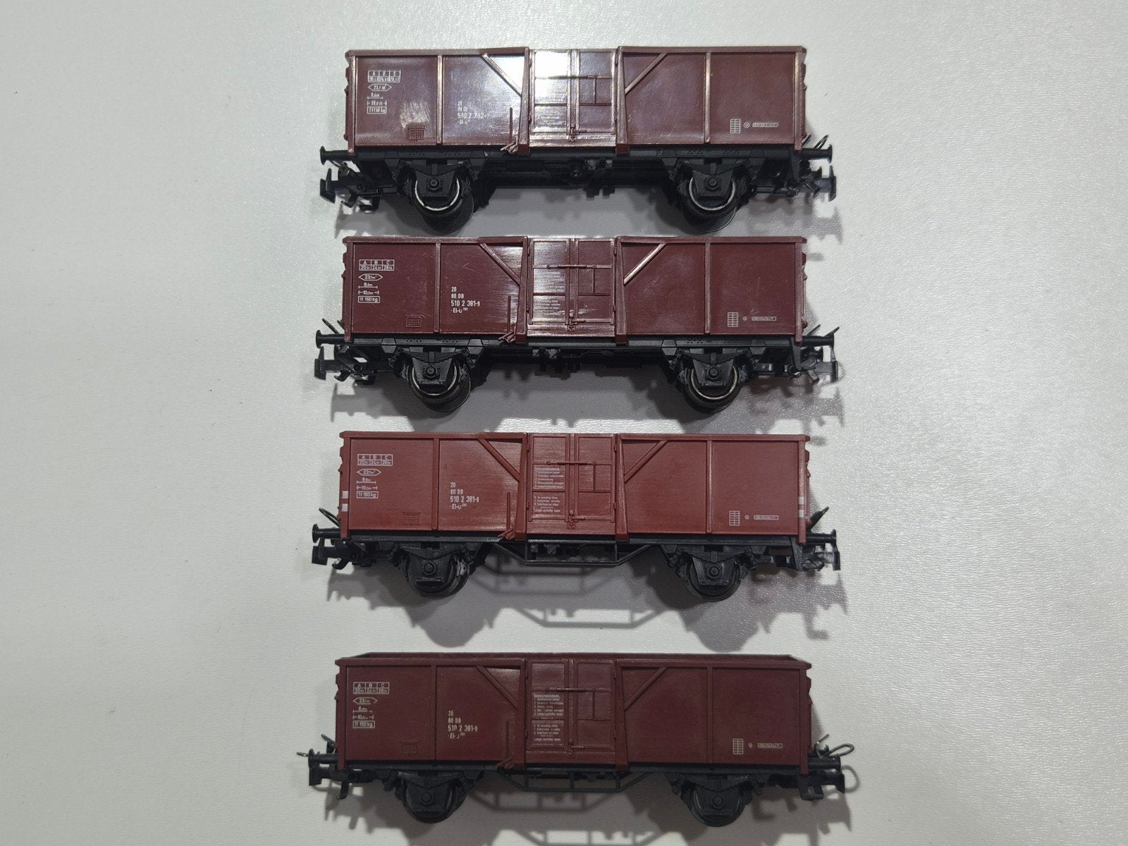 marklin wagonset 4466, Ophalen of Verzenden, Wisselstroom, Wagon, Märklin