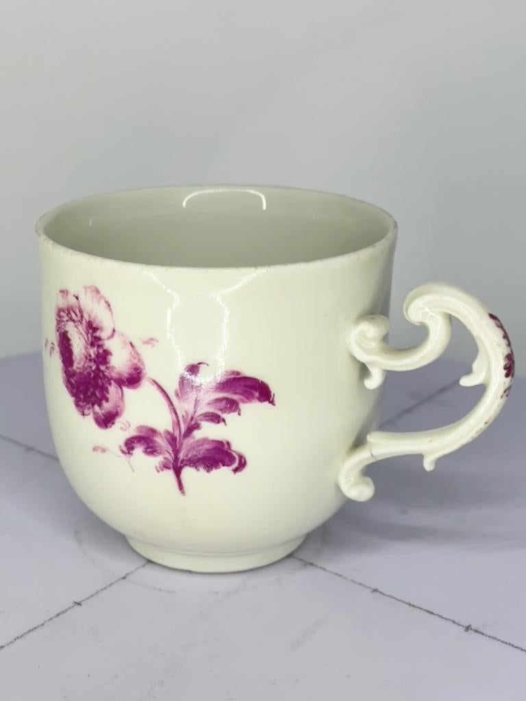 Antieke Meissen porseleinen kop ca. 1763-1774, Antiek en Kunst, Ophalen of Verzenden