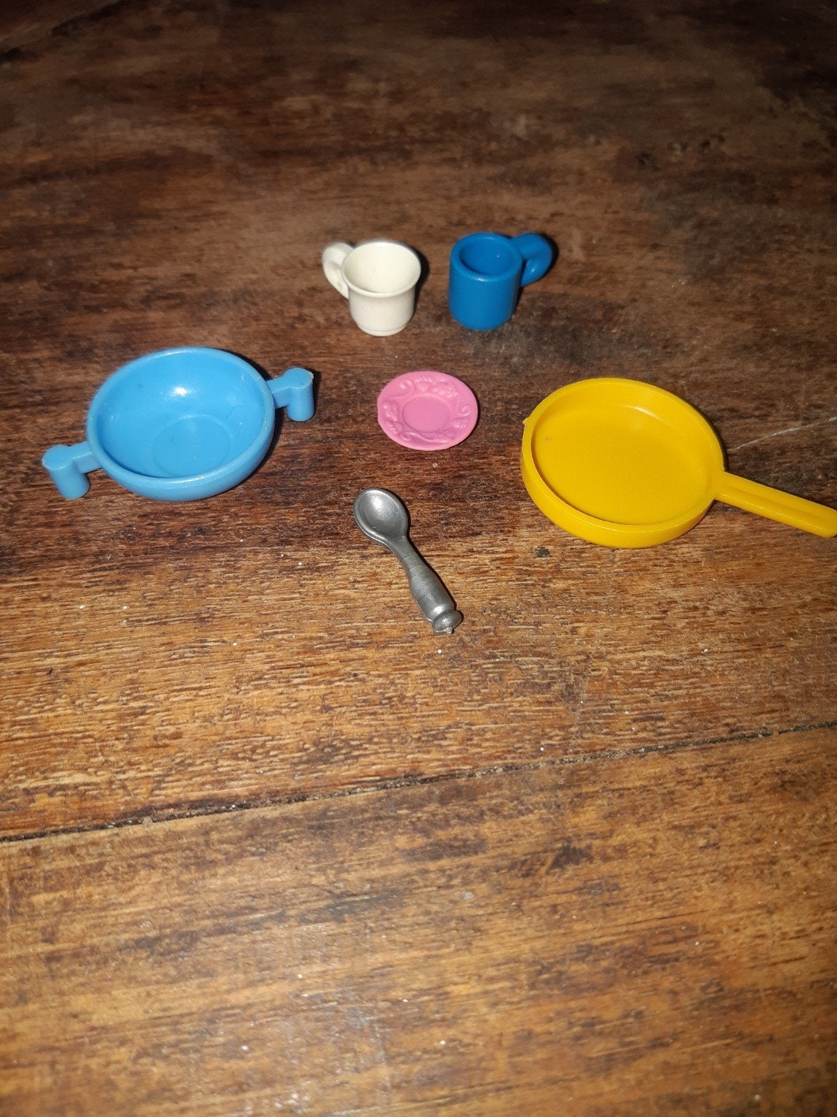 Botd pannetjes beker en lepel, Ophalen of Verzenden, Poppenhuis