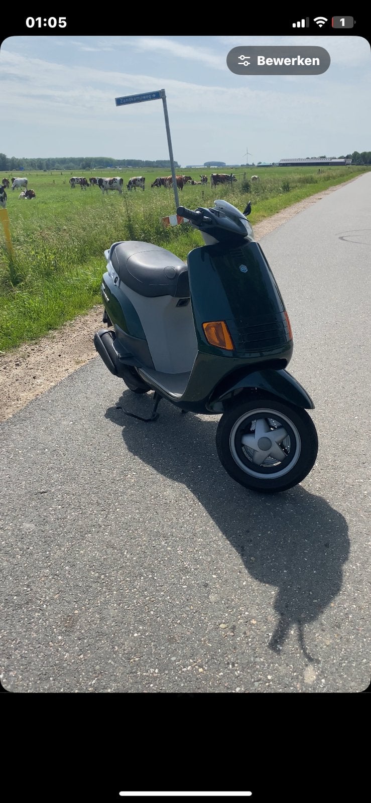 Skipper 125cc a1 motor kenteken, Fietsen en Brommers, Ophalen, Zo goed als nieuw, Overige modellen