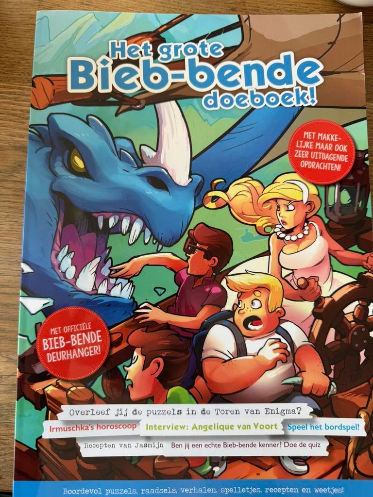 Het grote bieb bende doeboek, Ophalen of Verzenden, Zo goed als nieuw